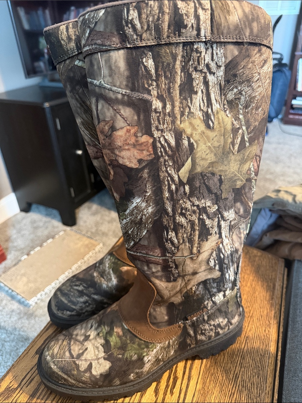 Brand new Rocky Men's 16” snake waterproof Pull-On Hunting Boots